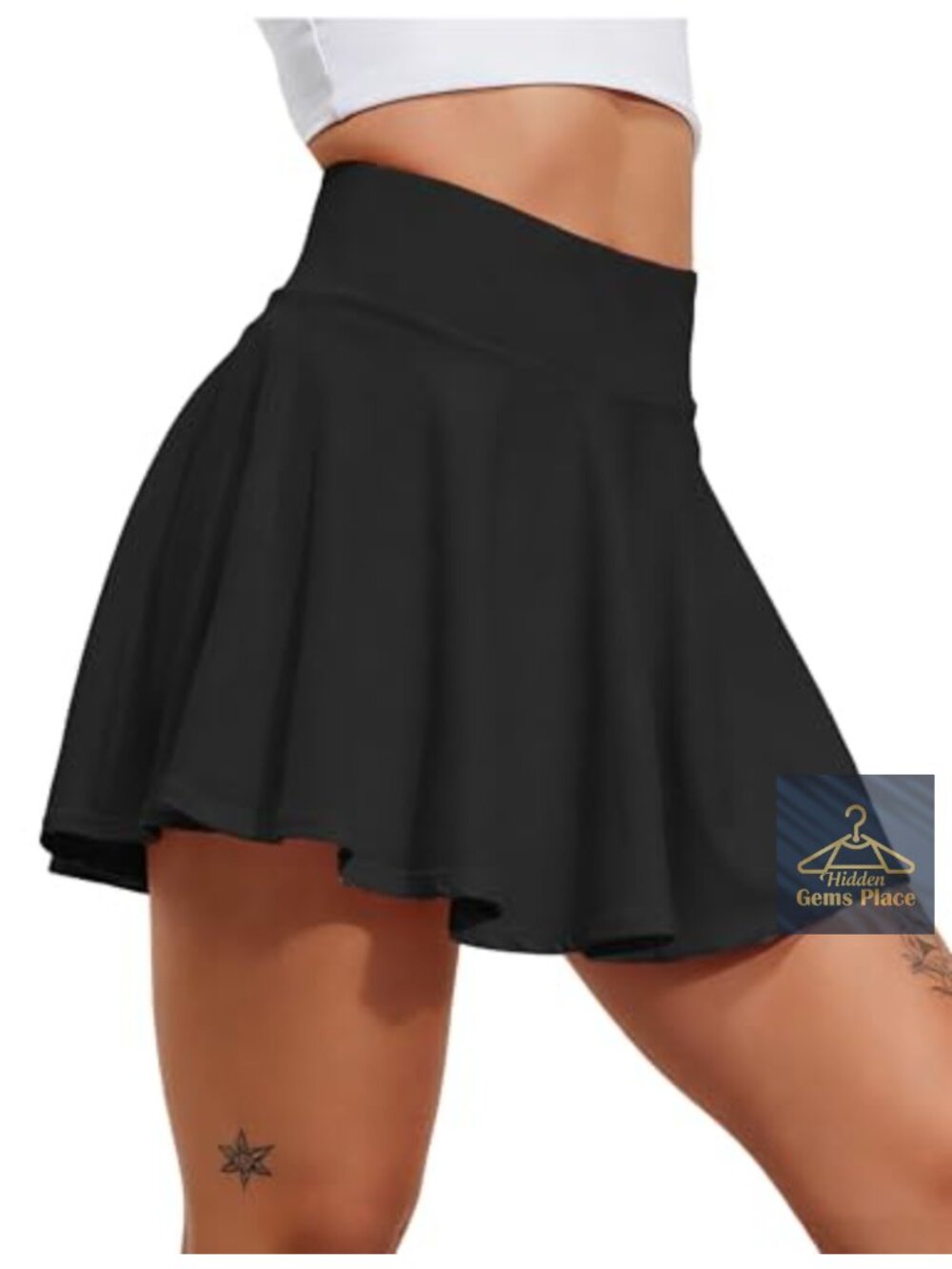 Pleated Tennis Skirt Golf Skorts High Waisted Tummy Control Athletic with